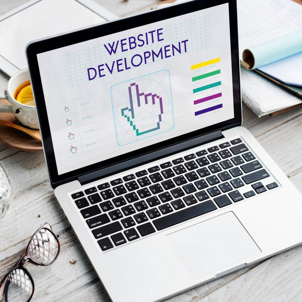 Custom web development and design